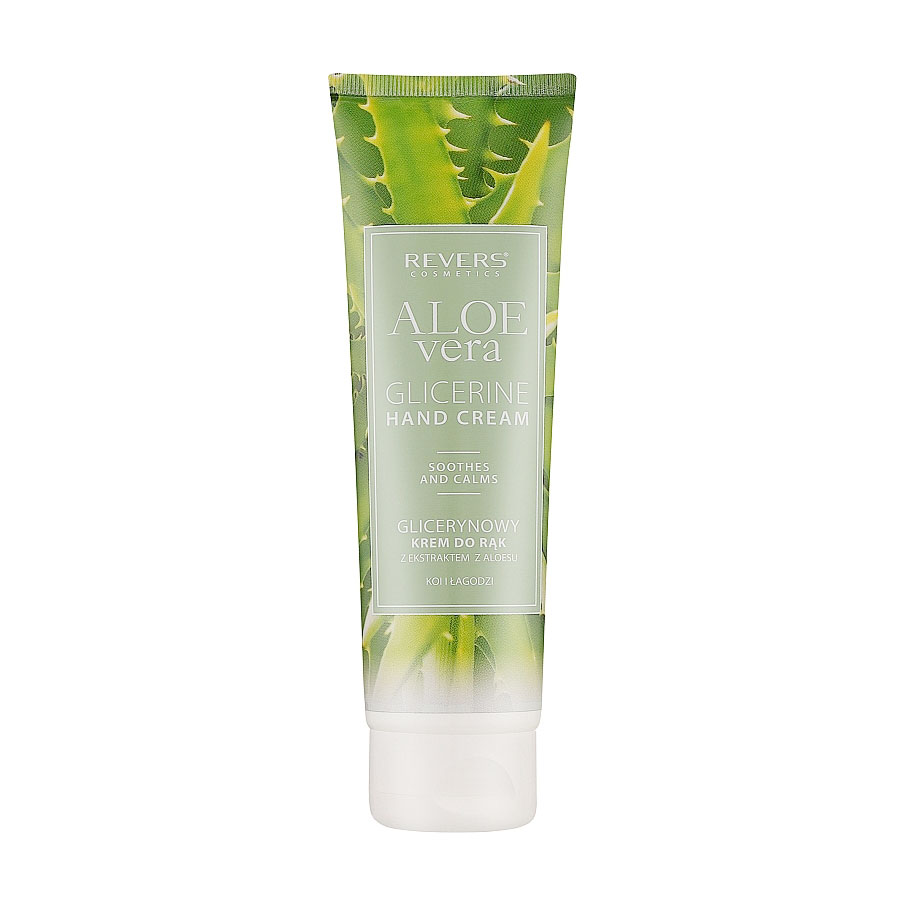 Крем для рук Revers Cosmetics Aloe Vera Glicerine Hand Cream, 125 мл